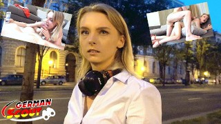GERMAN SCOUT – CUTE COLLEGE CANDY SEDUCE TO FUCK AT PICKUP MODEL JOB